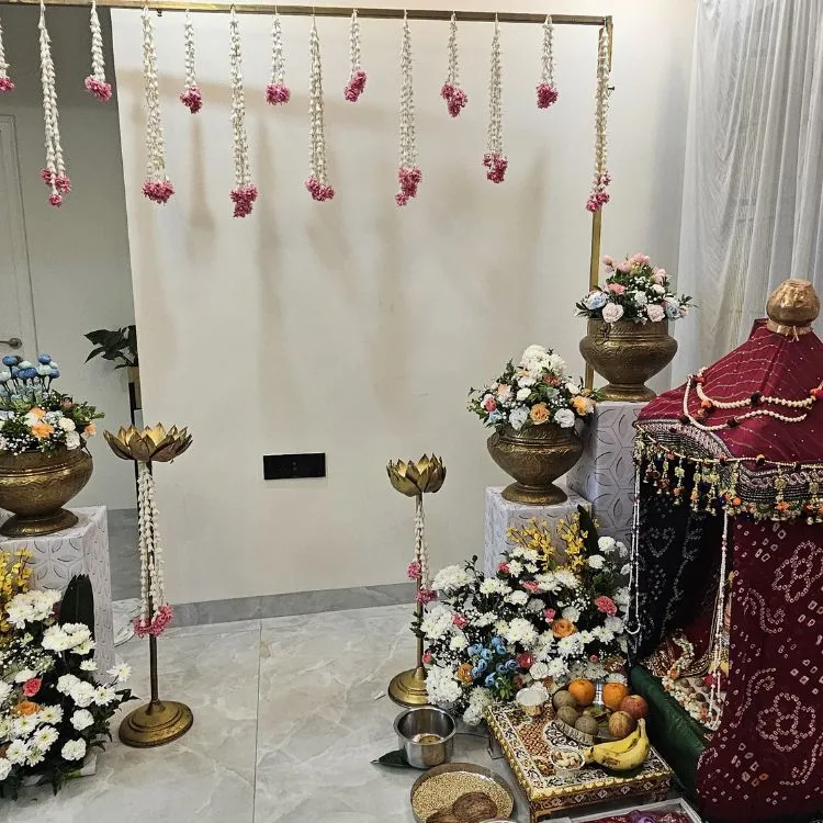 Stage Floral Backdrop Services